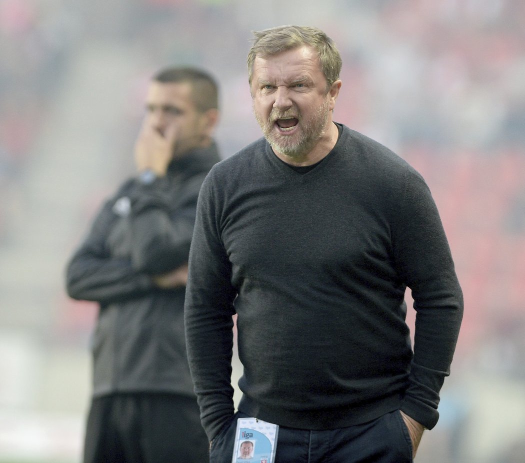 Kouč Plzně Pavel Vrba nebyl s výkonem spokojený