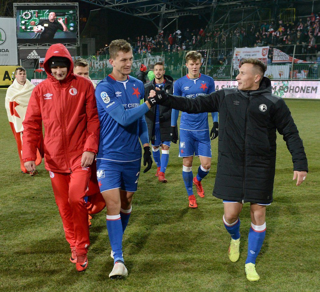 Hráči Slavie mohou být s vítězstvím 3:0 na hřišti Mladé Boleslavi spokojeni