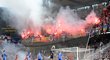 Bouřlivá atmosféra v zápase Sparty proti Olomouci