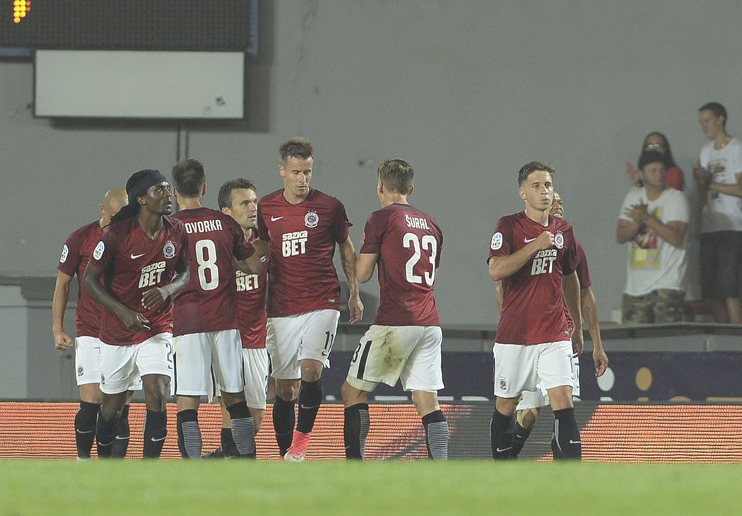 Sparta porazila Slovácko 1:0 brankou Davida Lafaty