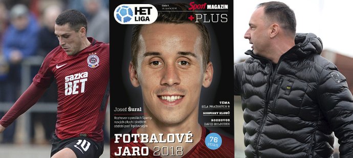 Fotbalové jaro v pátečním Sport Magazínu: 76 stran a ligové soupisky