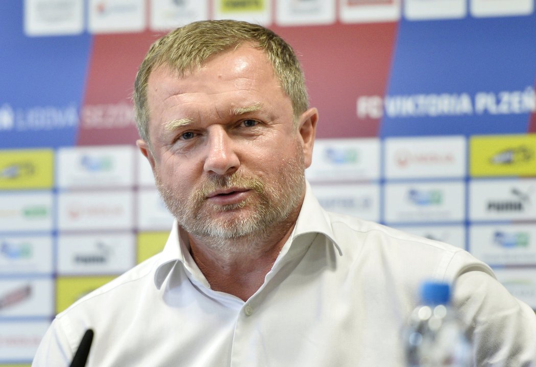 Pavel Vrba na tiskové konferenci před novou sezonou