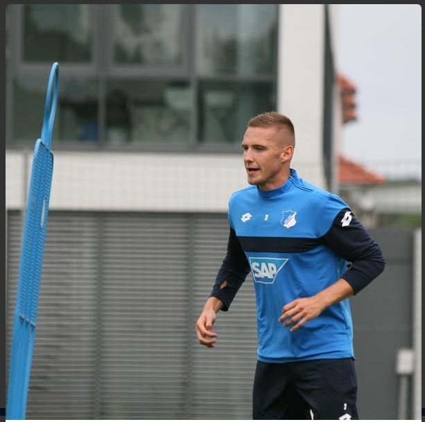 Pavel Kadeřábek na tréninku bundesligového Hoffenheimu