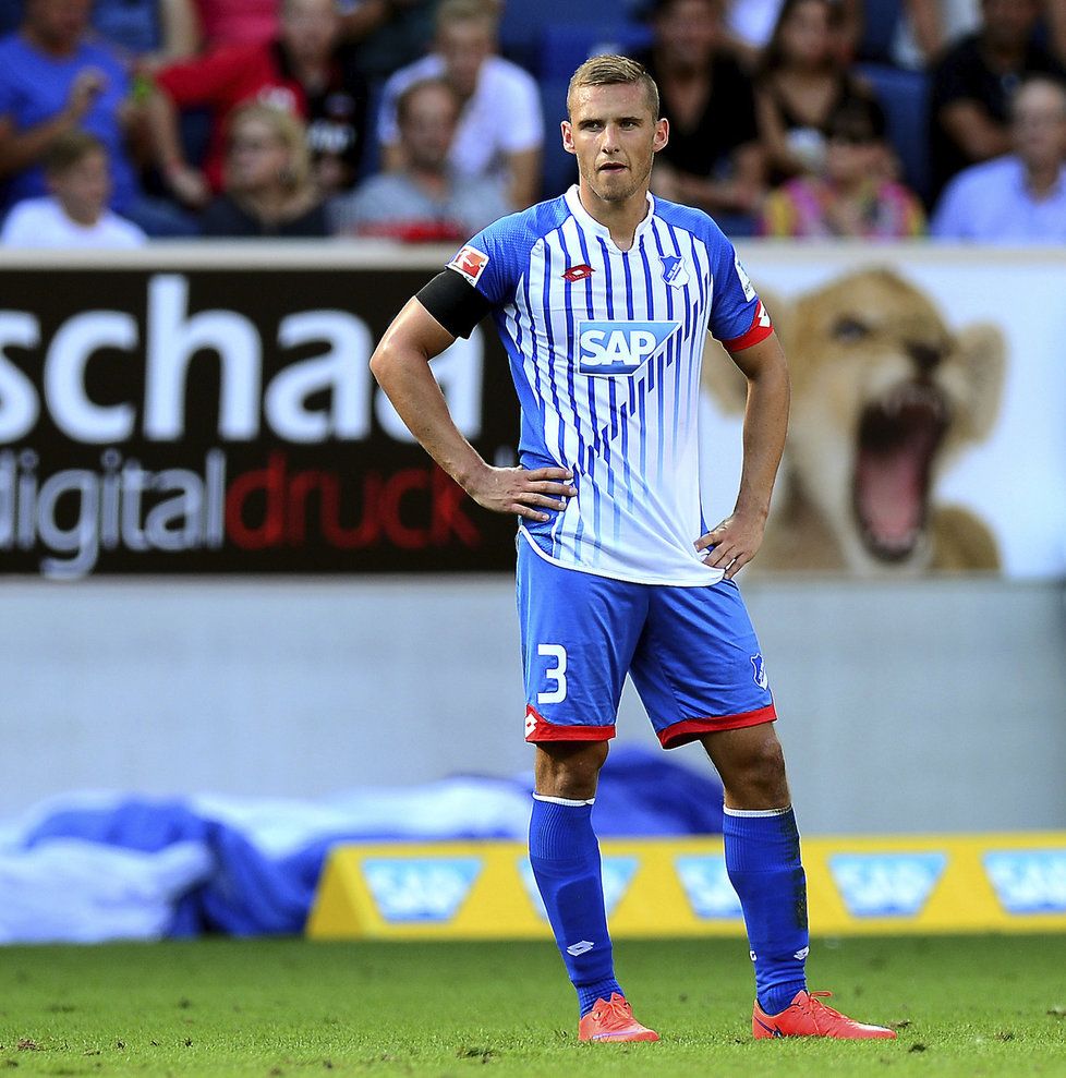 Pavel Kadeřábek v dresu Hoffenheimu