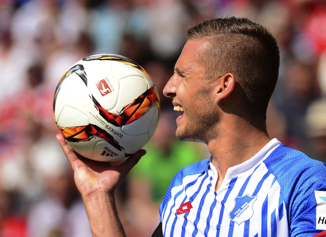 Pavel Kadeřábek v dresu Hoffenheimu