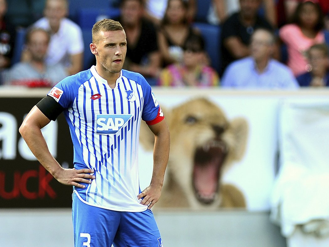 Pavel Kadeřábek v dresu Hoffenheimu