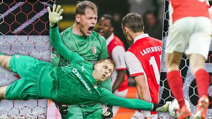 Horníček chytil dvě penalty za týden a fanoušci Bragy šílí: Bůh! Čeká ho velký přestup Horníček chytil dvě penalty za týden a fanoušci Bragy šílí: Bůh! Čeká ho velký přestup