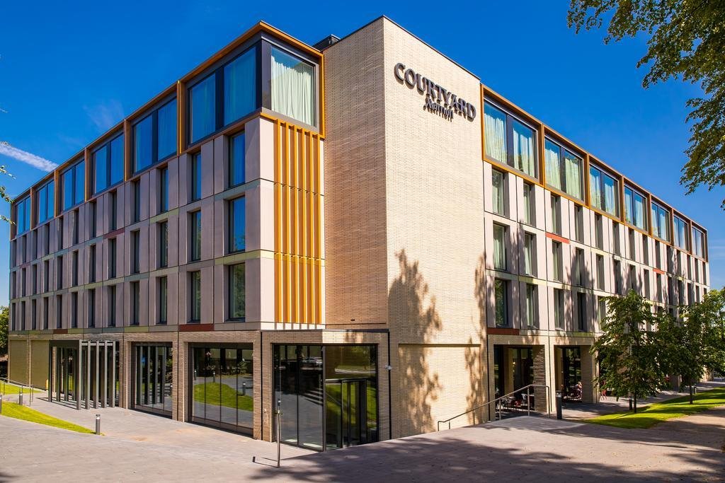 Hotel Courtyard Edinburgh, kde budou během EURO 2020 bydlet čeští fotbalisté