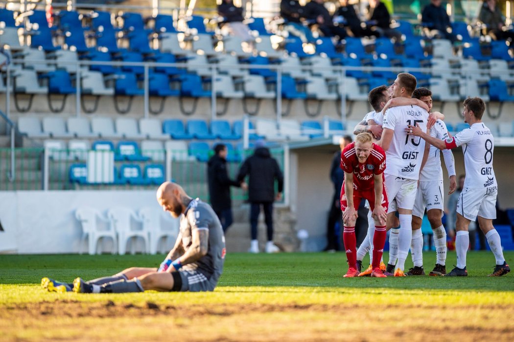 Fotbalisté Hradce Králové porazili Olomouc 3:0