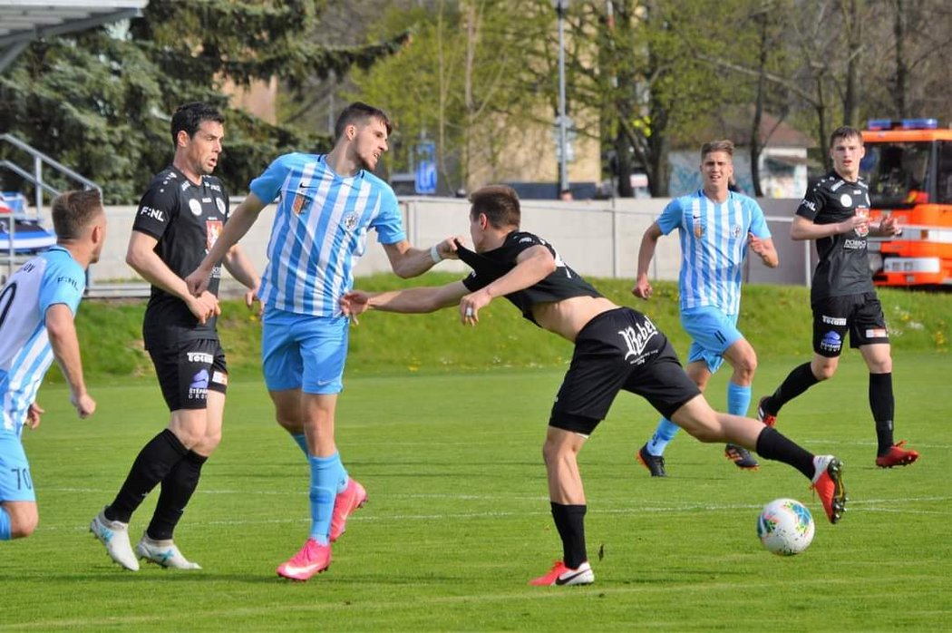 Fotbalisté Hradce Králové vyhráli nad Prostějovem a jsou krok od návratu do nejvyšší soutěže 