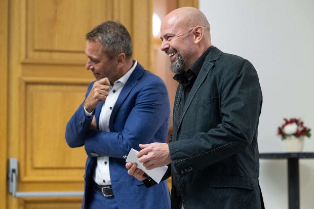 Radek Šenk (vpravo) na snímku s Ivo Ulichem Radek Šenk (vpravo) na snímku s Ivo Ulichem