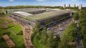 Vizualizace nového stadionu, který by v budoucnu měl vyrůst v Hradci Králové