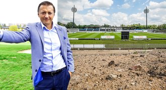 Nový stadion pro Hradec: cena přes půl miliardy, stavět má majitel Pardubic