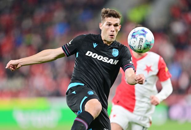 Plzeňský obránce Robin Hranáč Plzeňský obránce Robin Hranáč