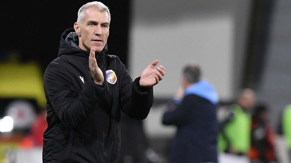 Trenér Plzně Martin Hyský