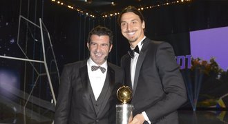 Poklona od Figa. Zlatan získal ve Švédsku už desátý Zlatý míč