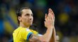 Kanonýr PSG a švédské reprezentace Zlatan Ibrahimovic