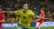 Švédská hvězda Zlatan Ibrahimovic. Kanonýr PSG povede svou zemi v baráži proti Portugalsku – a proti neméně hvězdnému Cristianu Ronaldovi