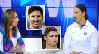 Zlatan zase zářil: Messi? Fantastický. Ronaldo? Dobrý. Já? WOW!