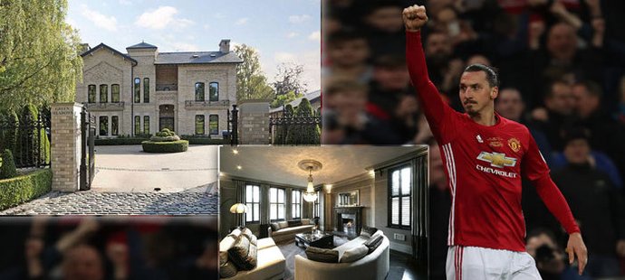 Zlatan Ibrahimovic se v Manchesteru zbavuje luxusní rezidence