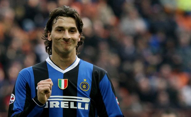 Zlatan Ibrahimovic v dresu Interu Zlatan Ibrahimovic v dresu Interu