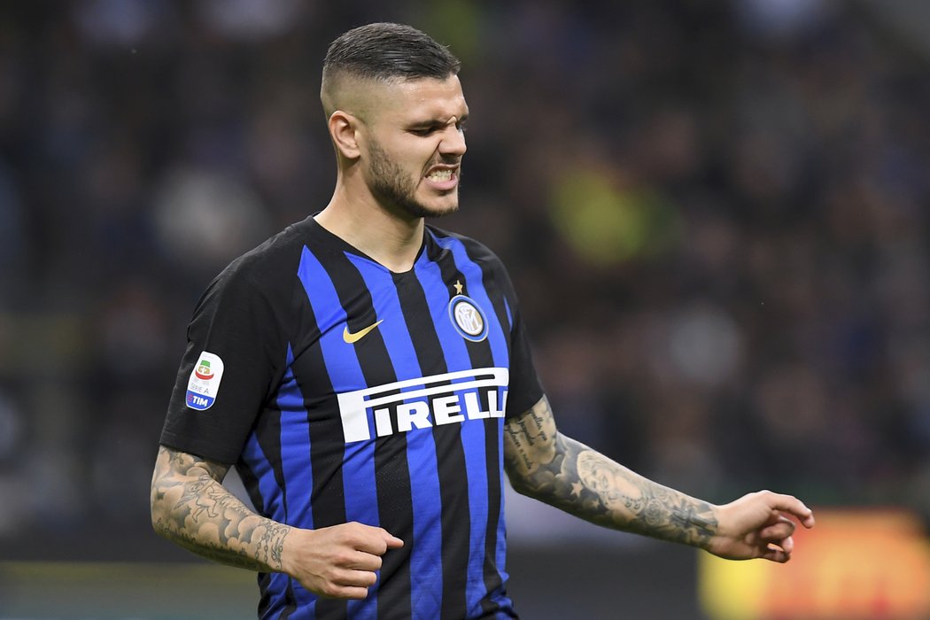 Mauro Icardi neprožil v Interu Milán dobrou sezonu