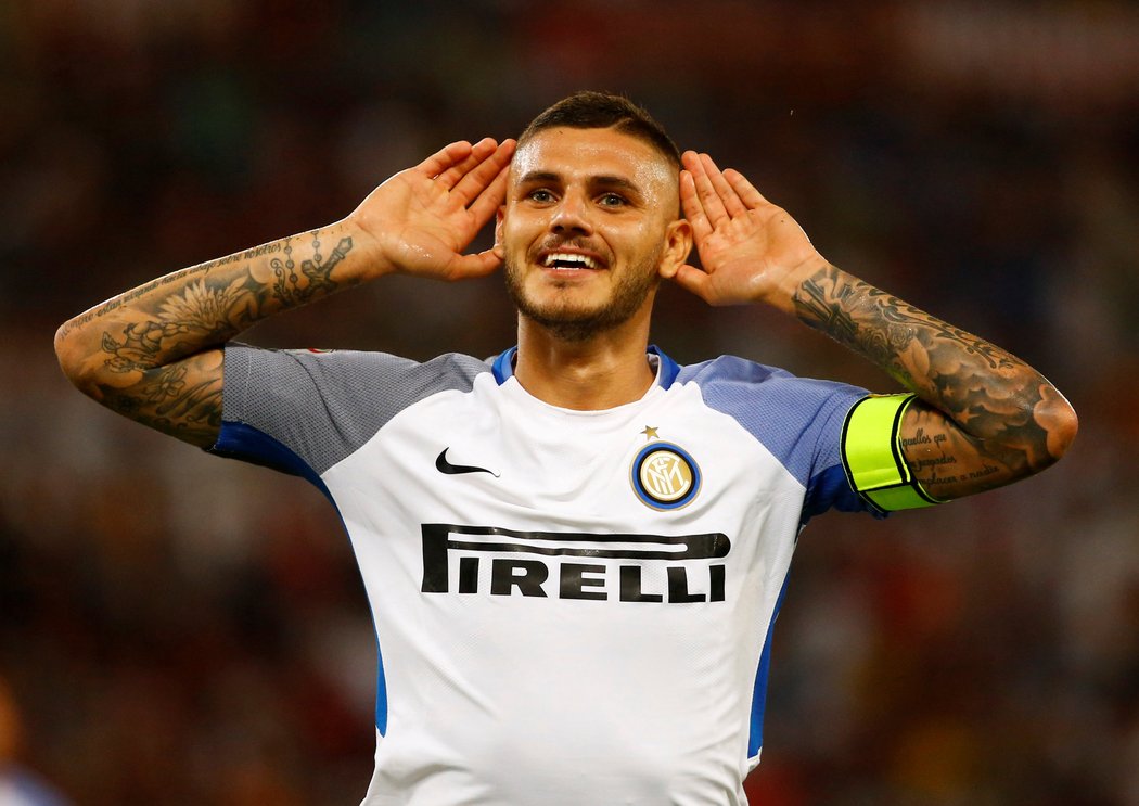 Mauro Icardi se dvěma góly podepsal pod výhru Interu nad AS Řím