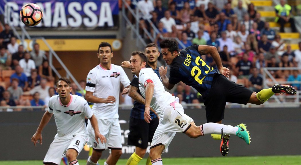 Inter Milán remizoval v druhém kole italské ligy 1:1 s Palermem. 