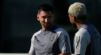 Messi a Busquets poprvé trénovali v Miami. Beckham zlanařil další hvězdu
