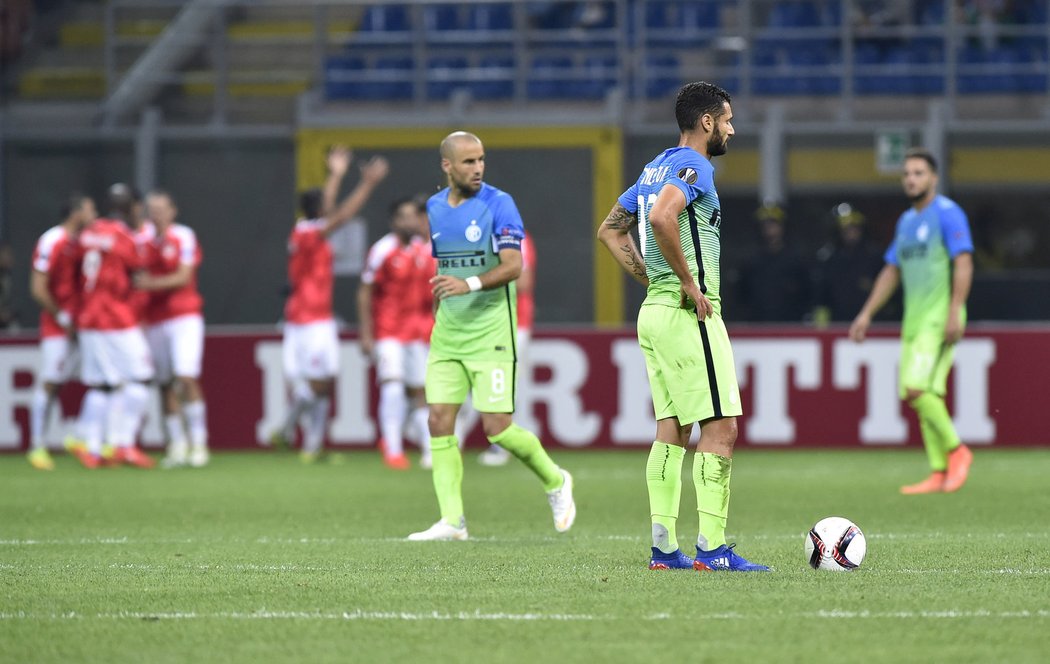 Inter Milán na izraelské půdě nesplnil roli favorita a prohrál s Hapoelem Beer Ševa