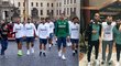 Fotbalisté Interu Milán se fotili před Pražským hradem, v hotelu je navštívil i bývalý parťák Tomáš Ujfaluši