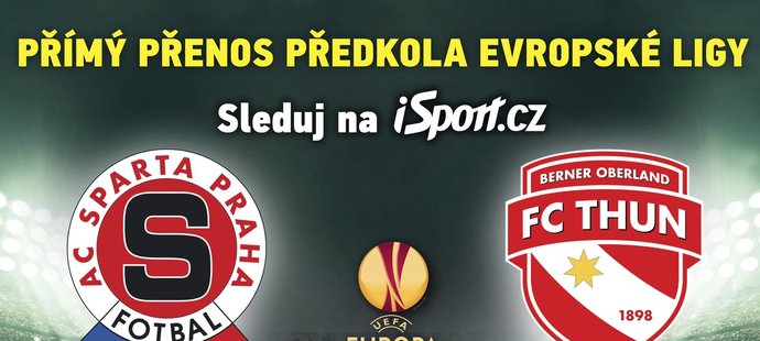 Verfolgen Sie das Live-Spiel Sparta-Thun in den Europa League Playoffs bei Sport.cz
