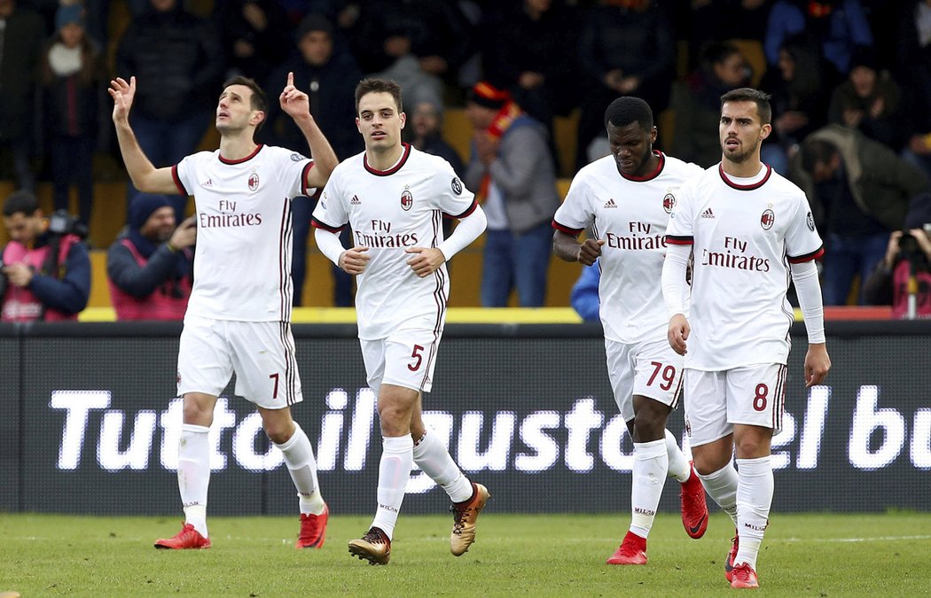 Fotbalisté AC Milán vedení proti poslednímu týmu neudrželi