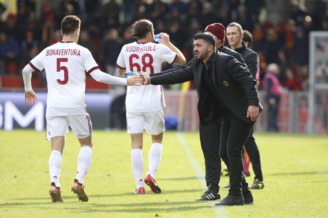 Gennaro Gattuso nebude na svojí premiéru na lavičce AC Milán rád vzpomínat