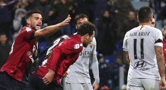 Schick střídal a AS Řím ztratil náskok. Mirallas spasil Fiorentinu