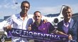 Nadšený Franck Ribéry před podpisem smlouvy s Fiorentinou