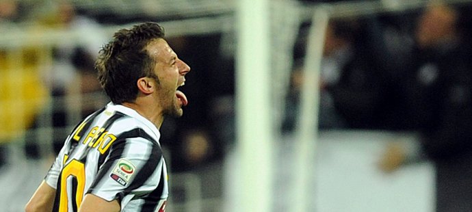 Nestárnoucí útočník Alessandro Del Piero rozhodl o výhře Juventusu nad Laziem
