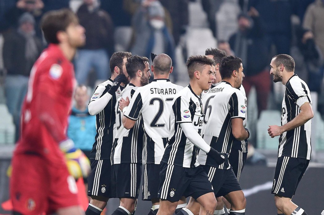 Vítězná mašina. Juventus Turín na domácím hřišti zvítězil ve 26 zápasech v řadě.