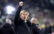 Pavel Nedvěd slaví branku Juventusu do sítě Interu Milán