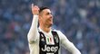 Cristiano Ronaldo se raduje z branky v dresu Juventusu