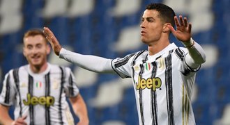 Juventus bojuje o Ligu mistrů! Ronaldo vstřelil za klub 100. gól