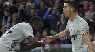 Juventus poosmé vyhrál, Ronaldo dal gól. Piatek drží střeleckou sérii