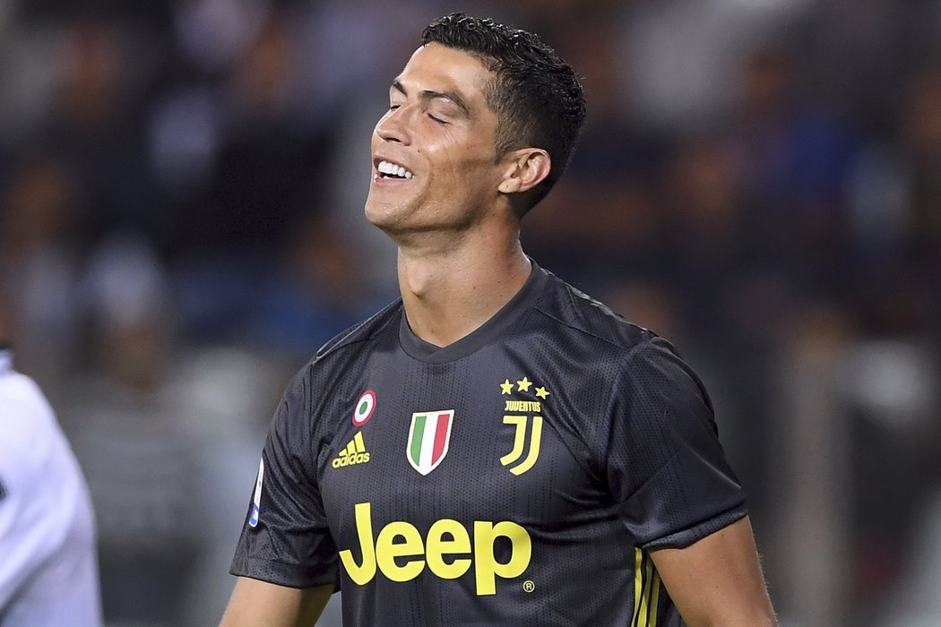 Pořád ne! Cristiano Ronaldo se střelecky neprosadil ani ve třetím zápase za Juventus