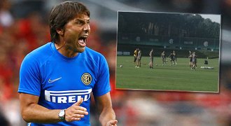 Obří komplex a třináct hřišť. Conte tu cepuje hvězdy Interu před Slavií