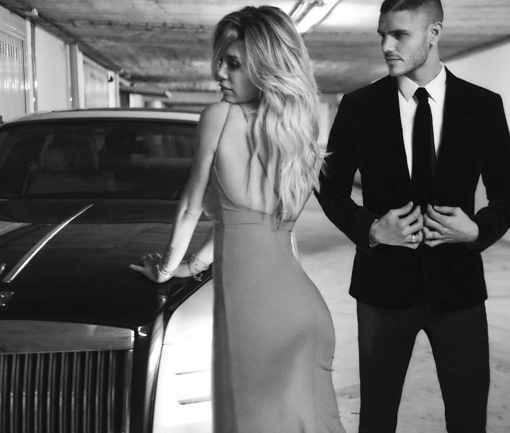 Elegán Mauro Icardi a jeho &#34;bondgirl&#34; Wanda Nara