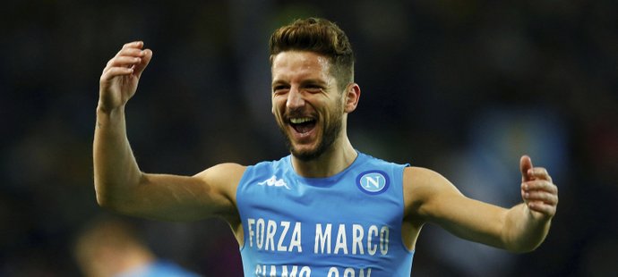 Dries Mertens po další výhře Neapole