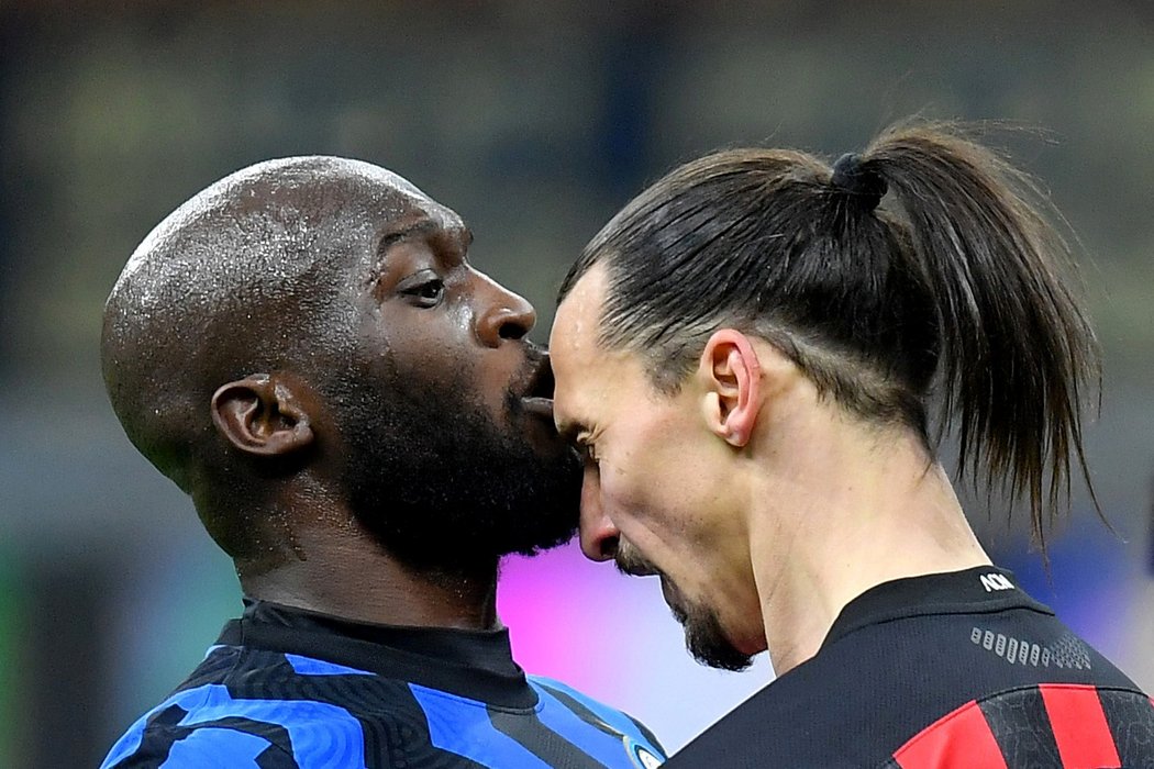 Romelu Lukaku se dostal do hodně blízkého kontaktu se Zlatanem Ibrahimovicem