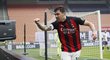 Kapitán Alessio Romagnoli vstřelil první a vítěznou branku AC Milán