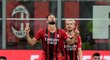 Fotbalisté AC Milán díky brankám Oliviera Girouda porazili v italské lize Cagliari
