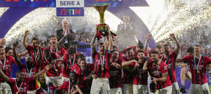 AC Milán slaví scudetto